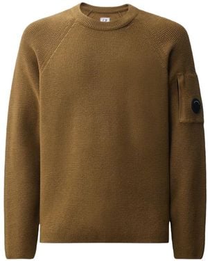 C.P. Company Maglione Con Dettaglio Lens - Verde