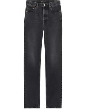 Saint Laurent Straight-Leg Jeans - Blue