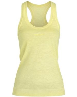 Patrizia Pepe Sleeveless Tank Top - Yellow