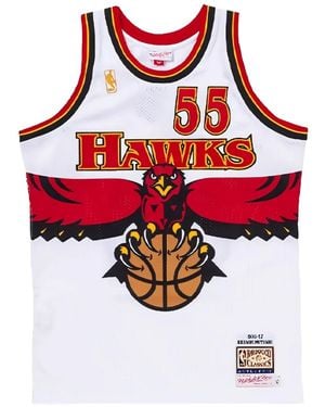 Mitchell & Ness Nba Atlanta Hawks 96 Dikembe Mutombo Jersey - Red