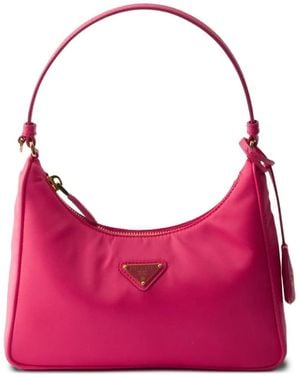 Prada Mini Re-Edition 2005 Tote Bag - Pink