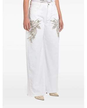Marques'Almeida Pantalon À Ornements - White