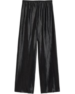 Maria McManus Pantalones Con Corte Al Biés - Negro