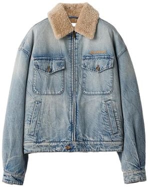 Miu Miu Denim Jack - Blauw