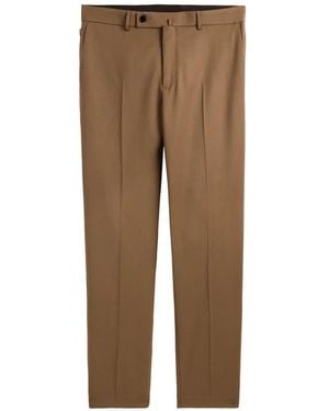 Slowear Pantalon Fuselé En Sergé Tekno - Neutre