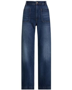 Polo Ralph Lauren Patch-Pocket Jeans - Blue