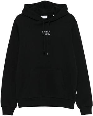 Les Deux Established Logo Hoodie - Black