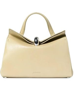 Jacquemus Kleine The Valérie Shopper - Naturel