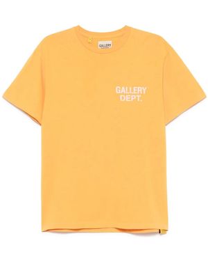 GALLERY DEPT. T-Shirt À Logo Imprimé - Yellow