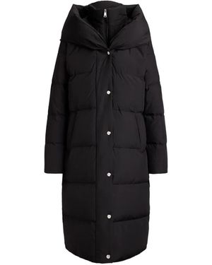 Ralph Lauren Quilted Hooded Coat - Black