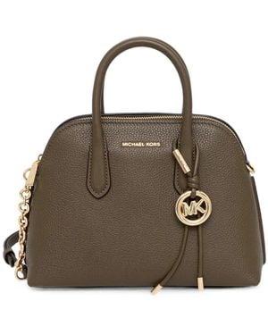 MICHAEL Michael Kors Pebbled Leather Tote Bag - Brown