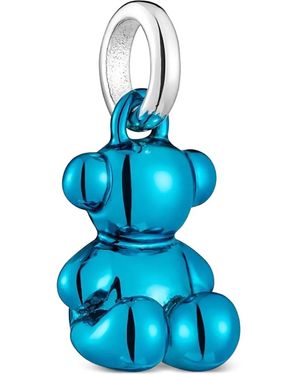 Tous Logo-Bärenanhänger - Blau