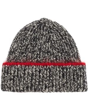 Isabel Marant Ribbed Beanie - レッド