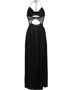 Never Fully Dressed Santal Maxi Dress - Black