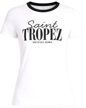 Michael Kors Crew-Neck T-Shirt - White