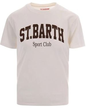 MC2 Saint Barth Emilie Sport Club Short-Sleeve T-Shirt - Grey