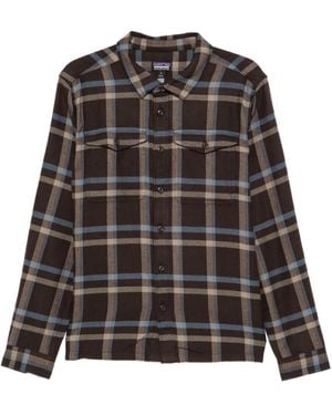 Patagonia M's Fjord Flannel Shirt - Black