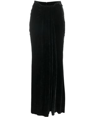 Blumarine スリット スカート - ブラック