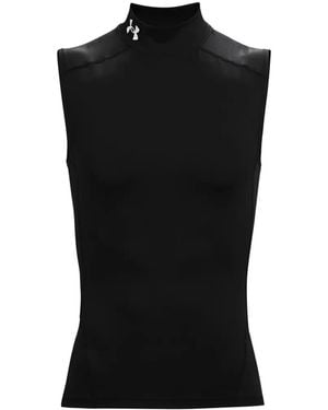 Under Armour Compression Mock-Neck Top - Black