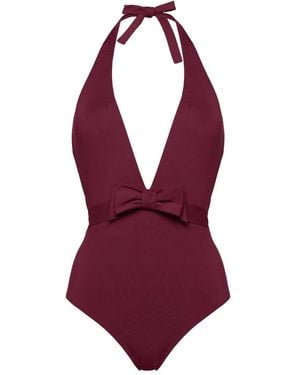 Eres Maillot De Bain À Détail De Nœud - Violet
