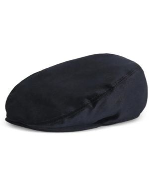 Dolce & Gabbana Velvet Flat Cap - Blue