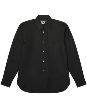 Comme des Garçons Patch-Pocket Shirt - Black