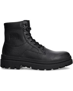 G-Star Arron Lace Mid Boots in Black for Men | Lyst