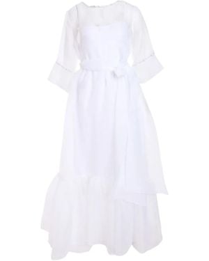 Baruni Beatrice Dress - White