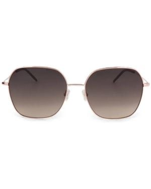 BOSS Geometric-Frame Sunglasses - Pink