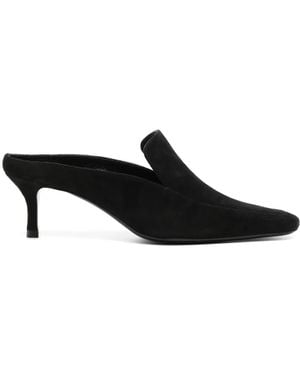 Rejina Pyo 60Mm Kitten Mules - Black
