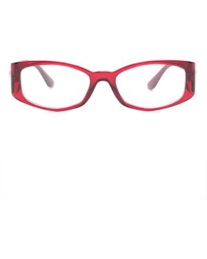 Versace Gafas Con Placa Medusa - Rojo