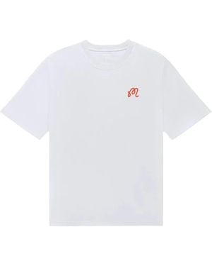 Malbon Golf Bermuda Rooster T-Shirt - White