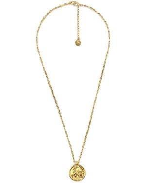 Goossens Talisman Astro Capricorn Necklace - Metallic