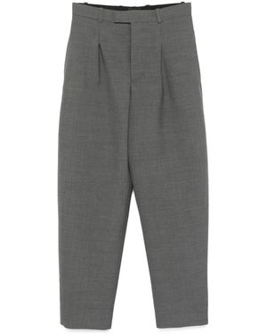 Wardrobe NYC Broek Met Toelopende Pijpen - Grijs