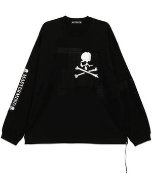 MASTERMIND WORLD T-Shirt mit Logo-Print - Schwarz