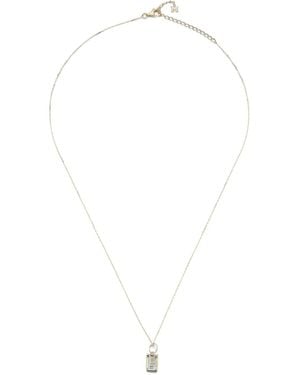 Mateo Amethyst Pendant Necklace - Metallic