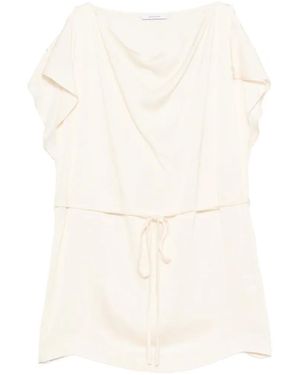 Bondi Born Waist-Tie Top - White