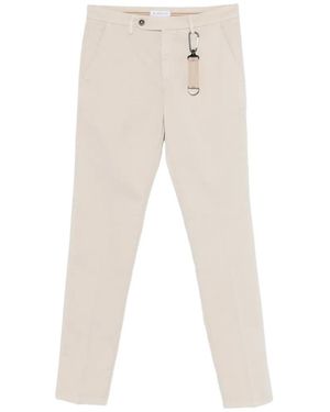 Manuel Ritz Pantalon À Coupe Slim - White