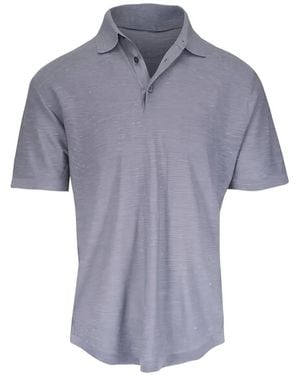 Brioni Buttoned Polo Shirt - Blue