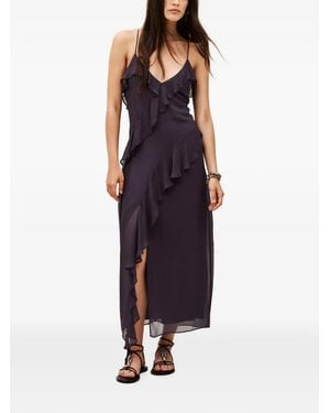 Ba&sh Oceane Midi Dress - Blue