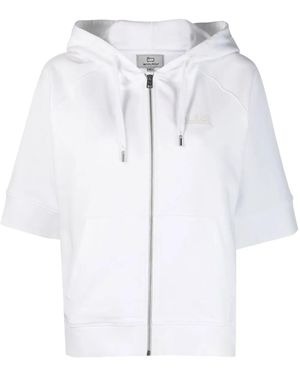 Woolrich Felpa Con Cappuccio - Blu
