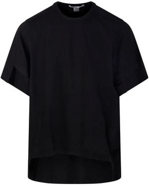 Comme des Garçons Stepped-Hem T-Shirt - Black