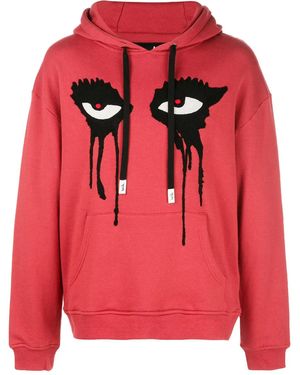 Haculla Moody Eyes Hoodie - Pink