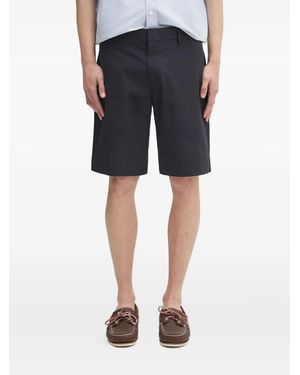 Paul Smith Cotton Bermuda Shorts - Blue