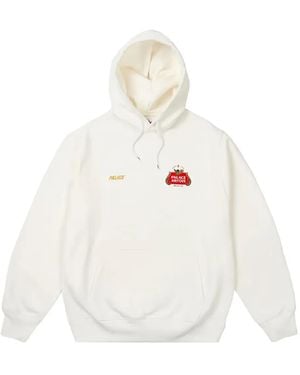Palace X X Stella Artois Logo Hooded Sweatshirt - White