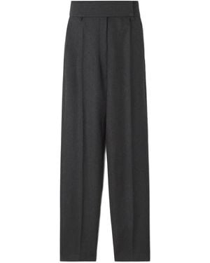 Lanvin ハイウエスト テーラードパンツ - グレー
