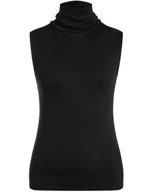 12 STOREEZ Nicole Sleeveless Top - Black