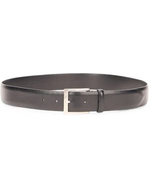Alberta Ferretti Buckle-Fastening Leather Belt - Grey