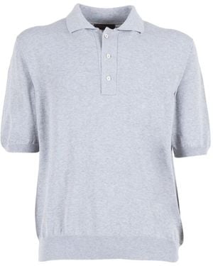 Zanone Buttoned Polo Shirt - Blue