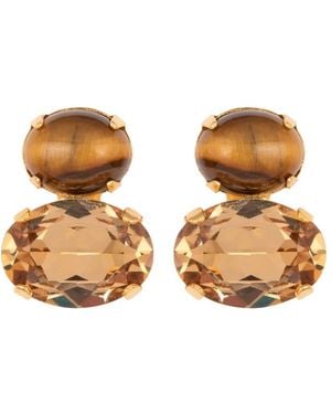 Jennifer Behr Pendientes Yvette - Neutro